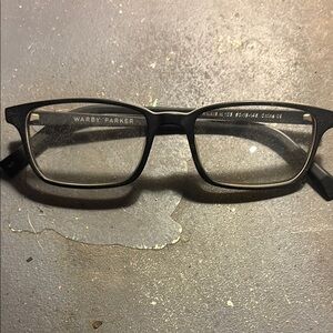 Warby Parker Black Glasses